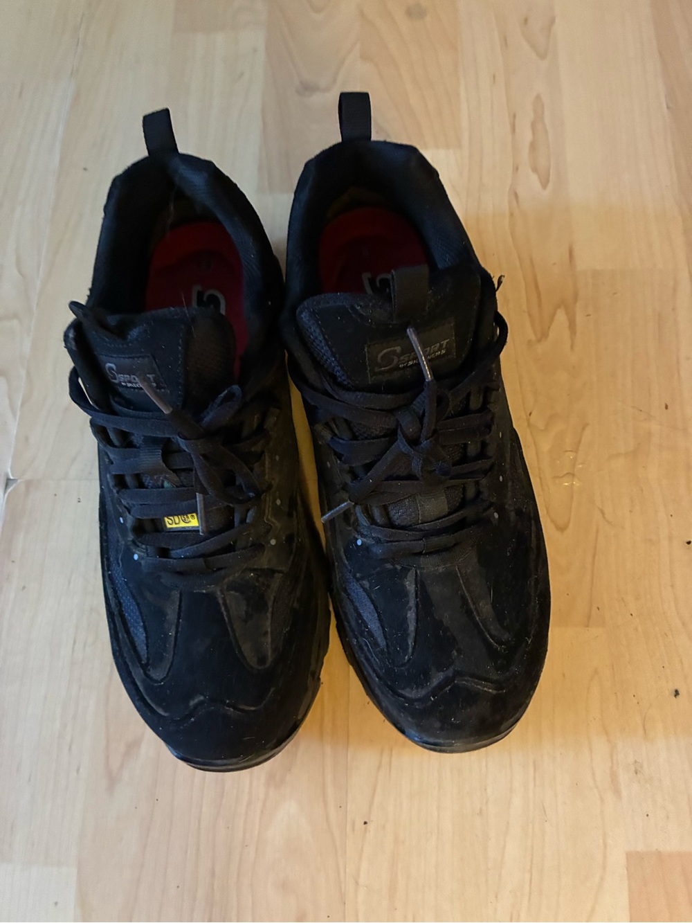 Black Men's Athletic Sneakers - Unbranded